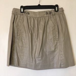 Anthropologie Gray / Silver Skirt
